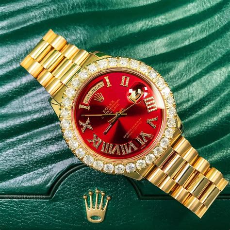 red face rolex with diamonds replica|most accurate rolex copycat.